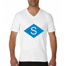Premium Cotton Adult V-Neck T-Shirt