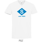 Schweres Herren V-Ausschnitt T-Shirt